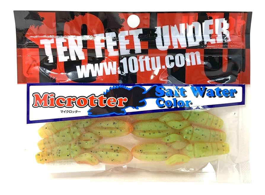 Amazon.co.jp: 10feet under ワーム マイクロッターSW 2.5インチ